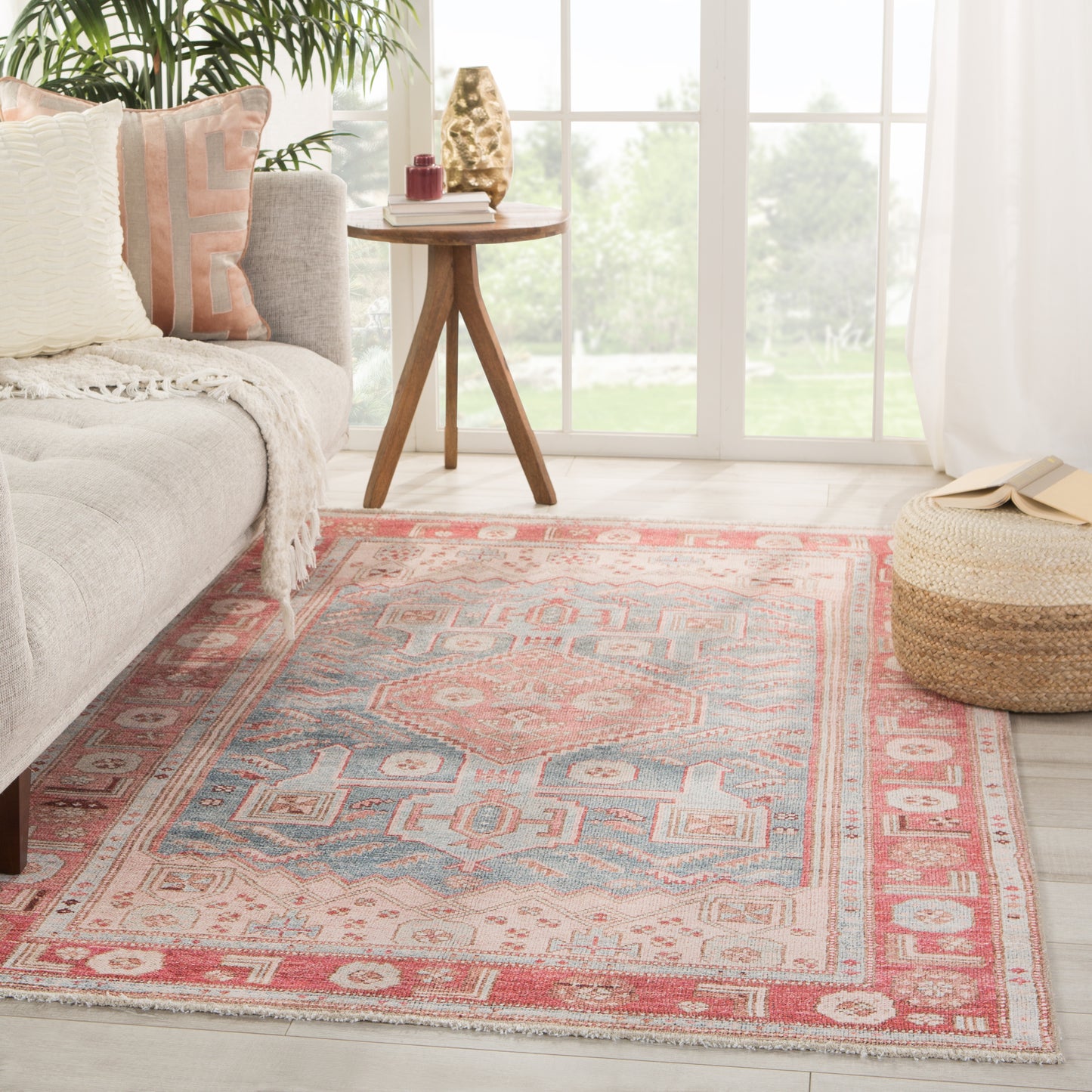 Boheme Fiddler Machine Made Cotton Indoor Area Rug From Jaipur Living