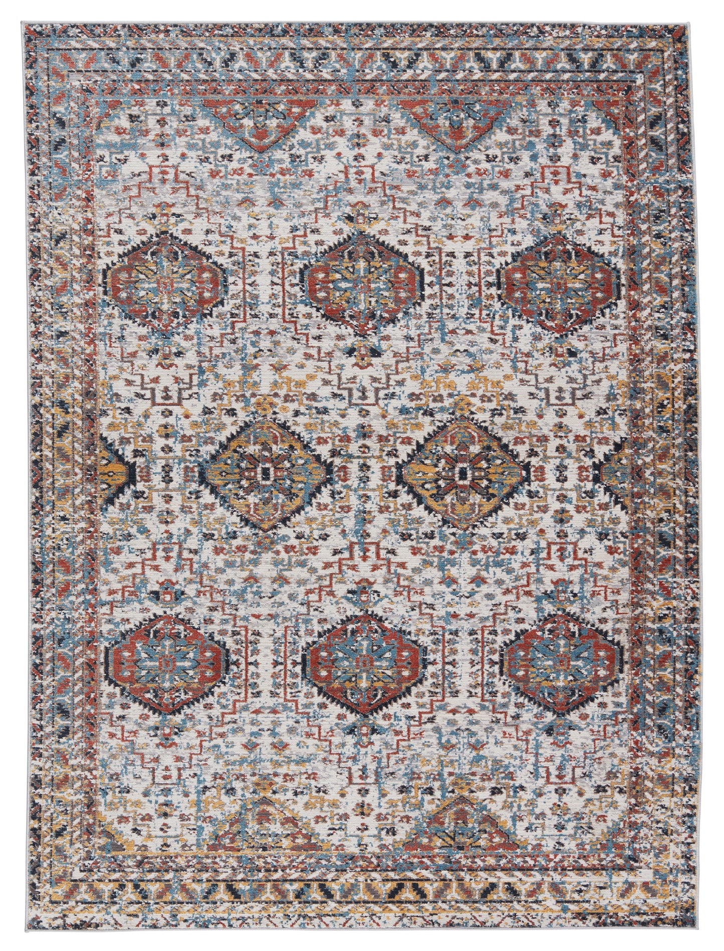 Byzantine Gordiana Machine Made Synthetic Blend Indoor Area Rug From Vibe by Jaipur Living