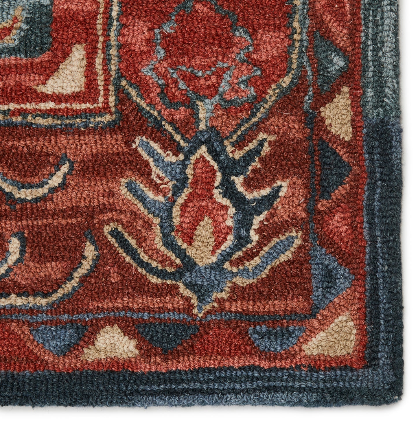 Cardamom Cinnabar Handmade Wool Indoor Area Rug From Vibe by Jaipur Living