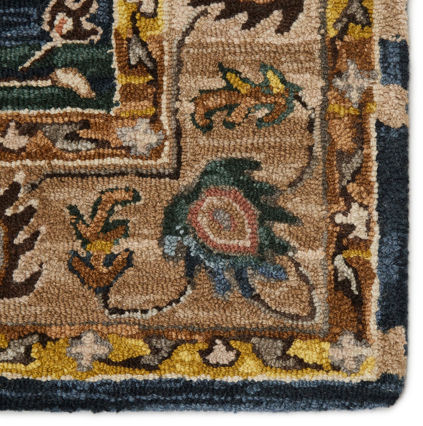 Cardamom Seraphina Handmade Wool Indoor Area Rug From Vibe by Jaipur Living