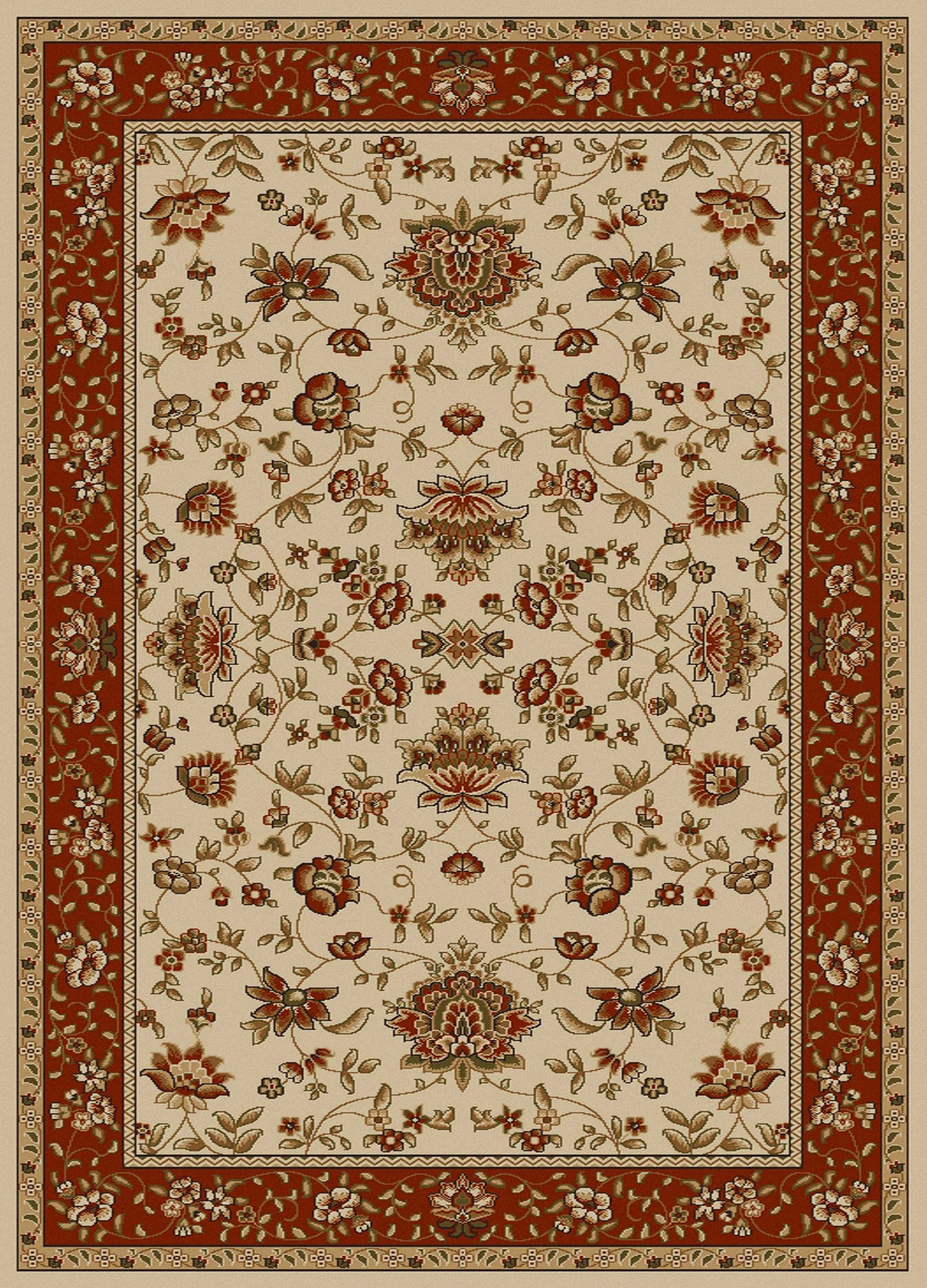 Como 1597 Machine Made Synthetic Blend Indoor Area Rug By Radici USA