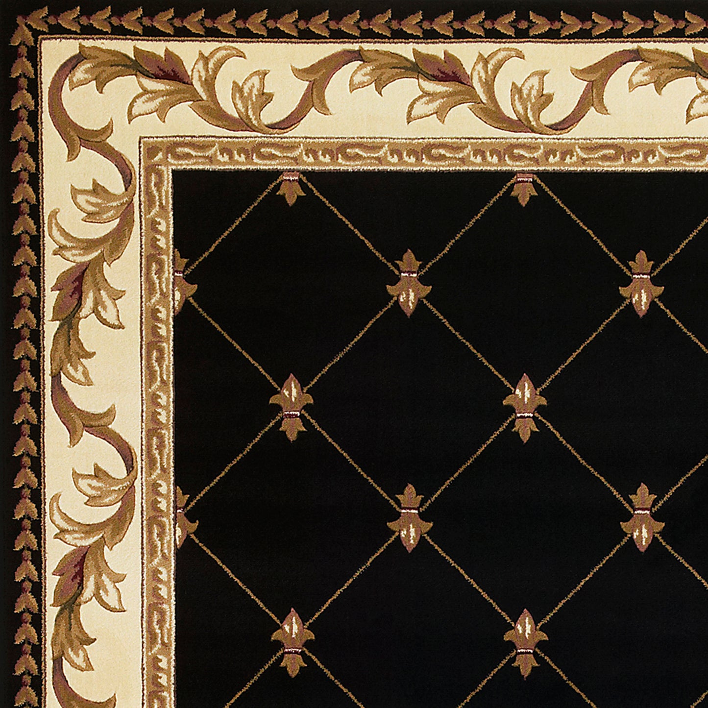 Corinthian 532 Machine-Made Synthetic Blend Indoor Area Rug From KAS Rugs
