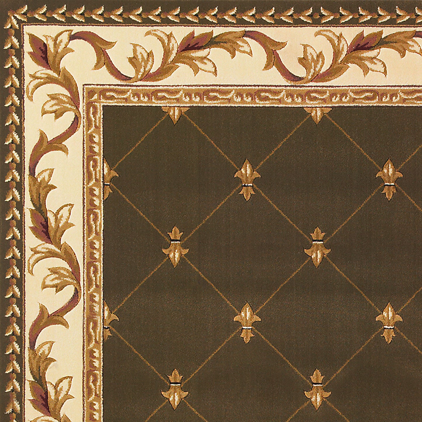 Corinthian 532 Machine-Made Synthetic Blend Indoor Area Rug From KAS Rugs