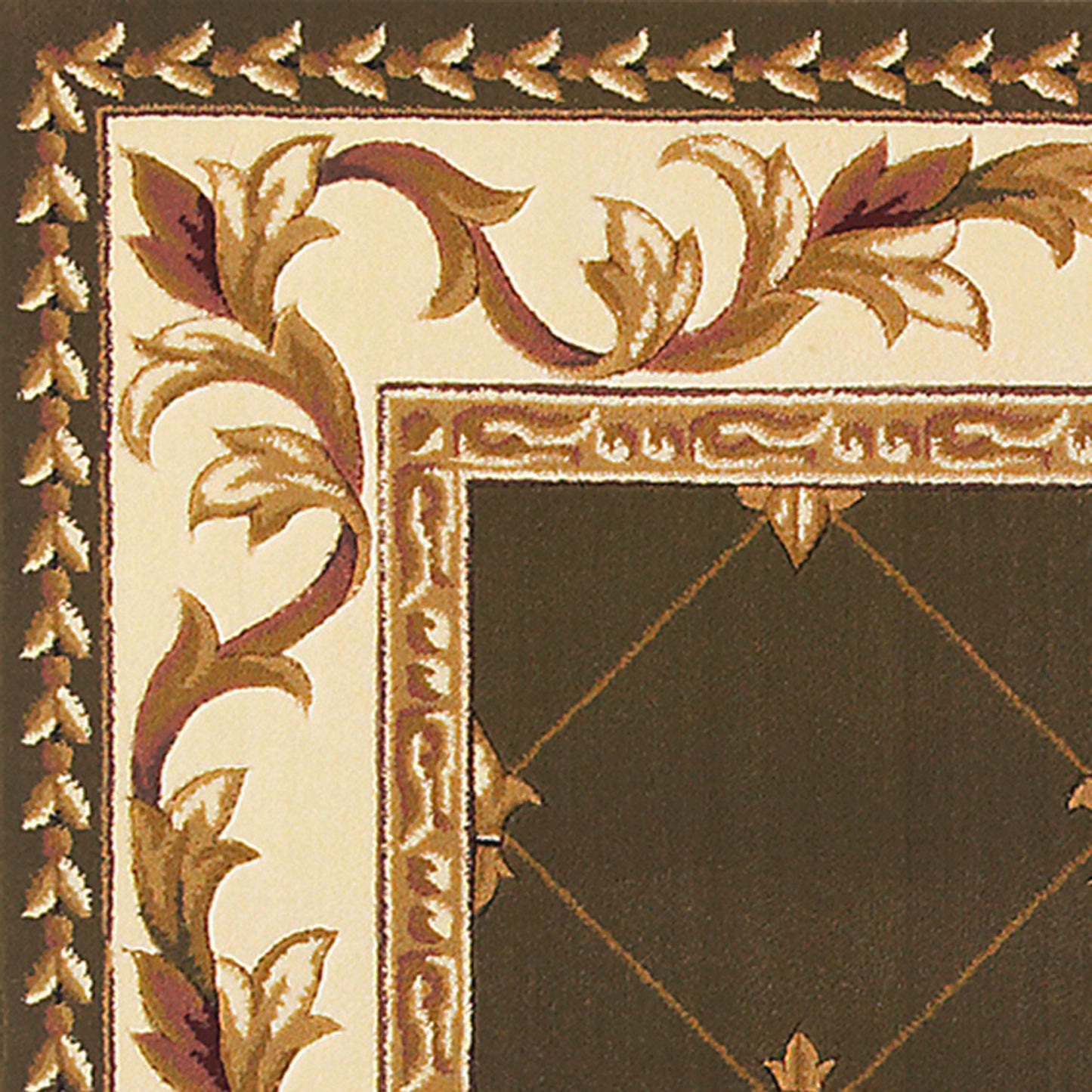 Corinthian 532 Machine-Made Synthetic Blend Indoor Area Rug From KAS Rugs