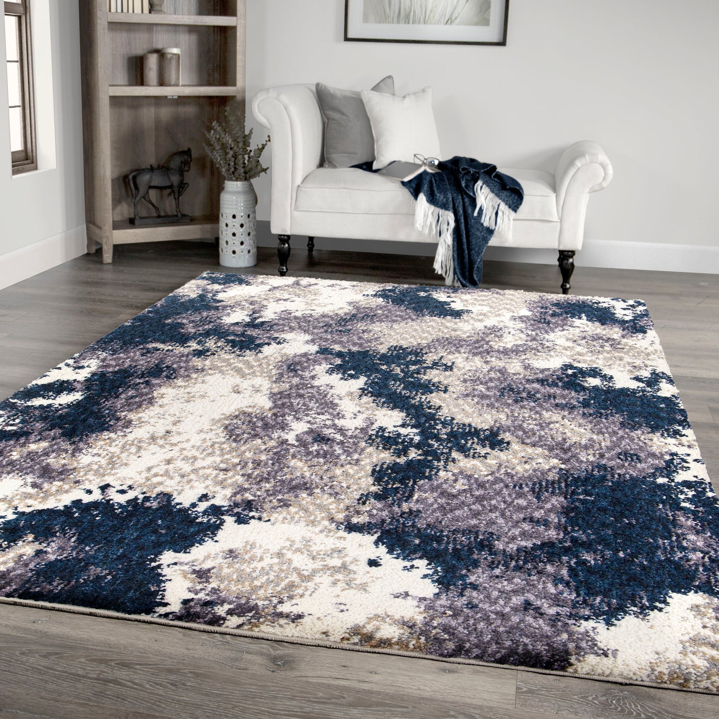 Cotton Tail Dreamy Synthetic Blend Indoor Area Rug by Orian Rugs