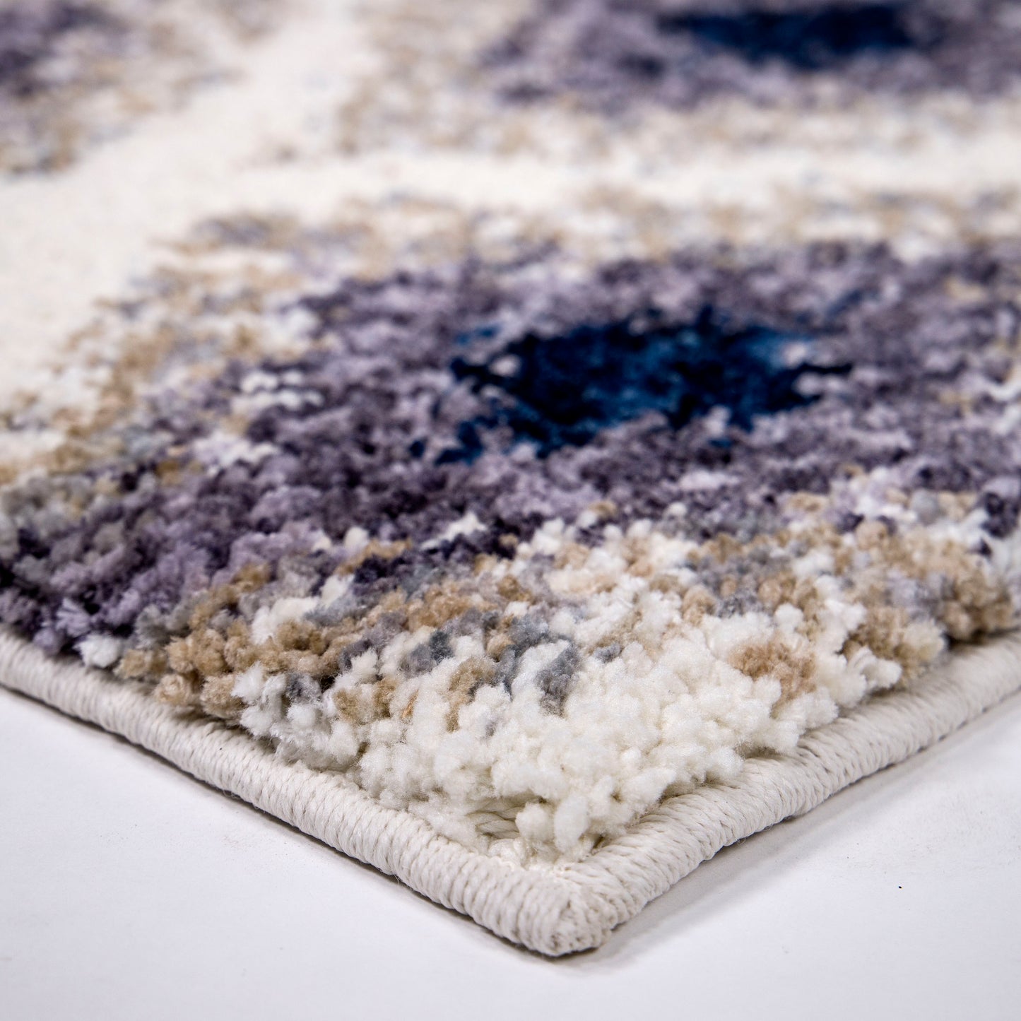 Cotton Tail Ikat Diamond Synthetic Blend Indoor Area Rug by Orian Rugs