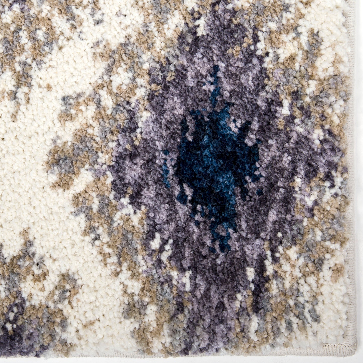 Cotton Tail Ikat Diamond Synthetic Blend Indoor Area Rug by Orian Rugs