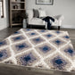 Cotton Tail Ikat Diamond Synthetic Blend Indoor Area Rug by Orian Rugs