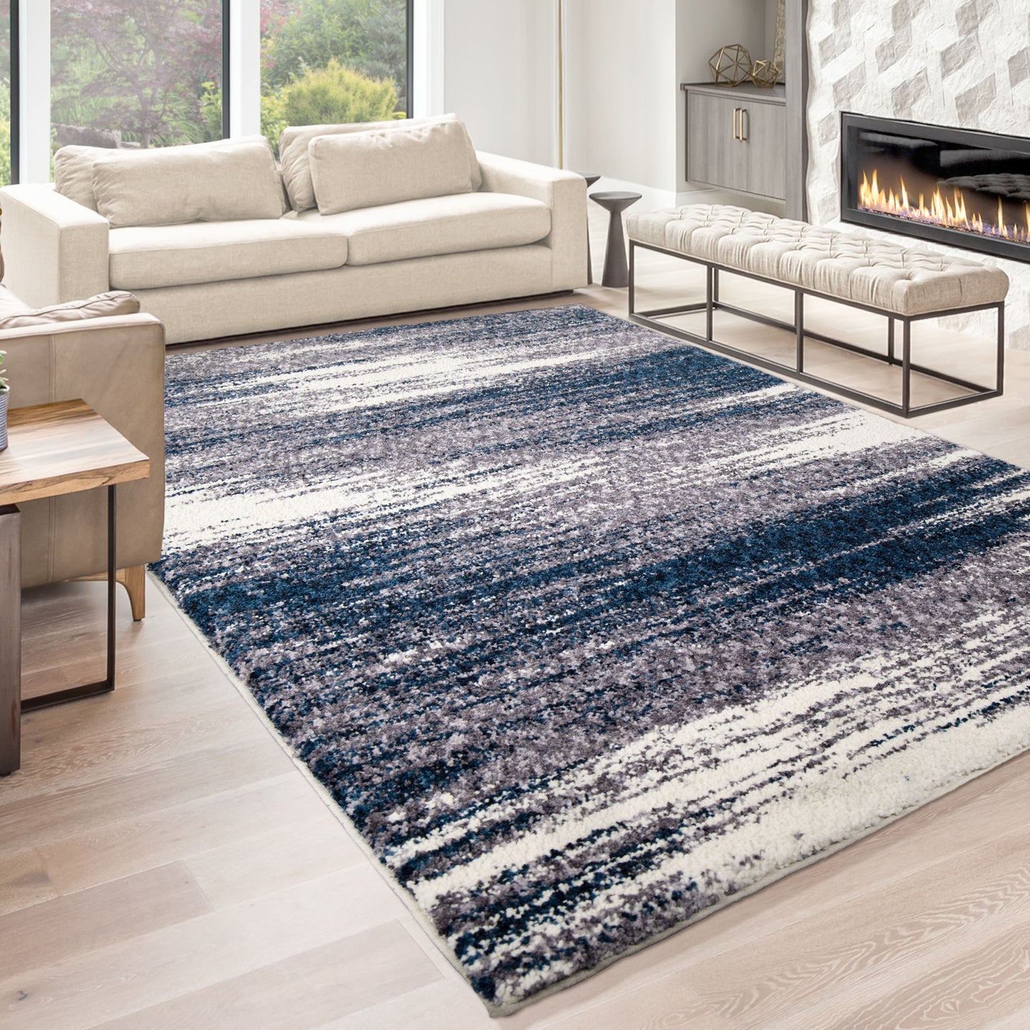 Cotton Tail Madrid Synthetic Blend Indoor Area Rug by Orian Rugs