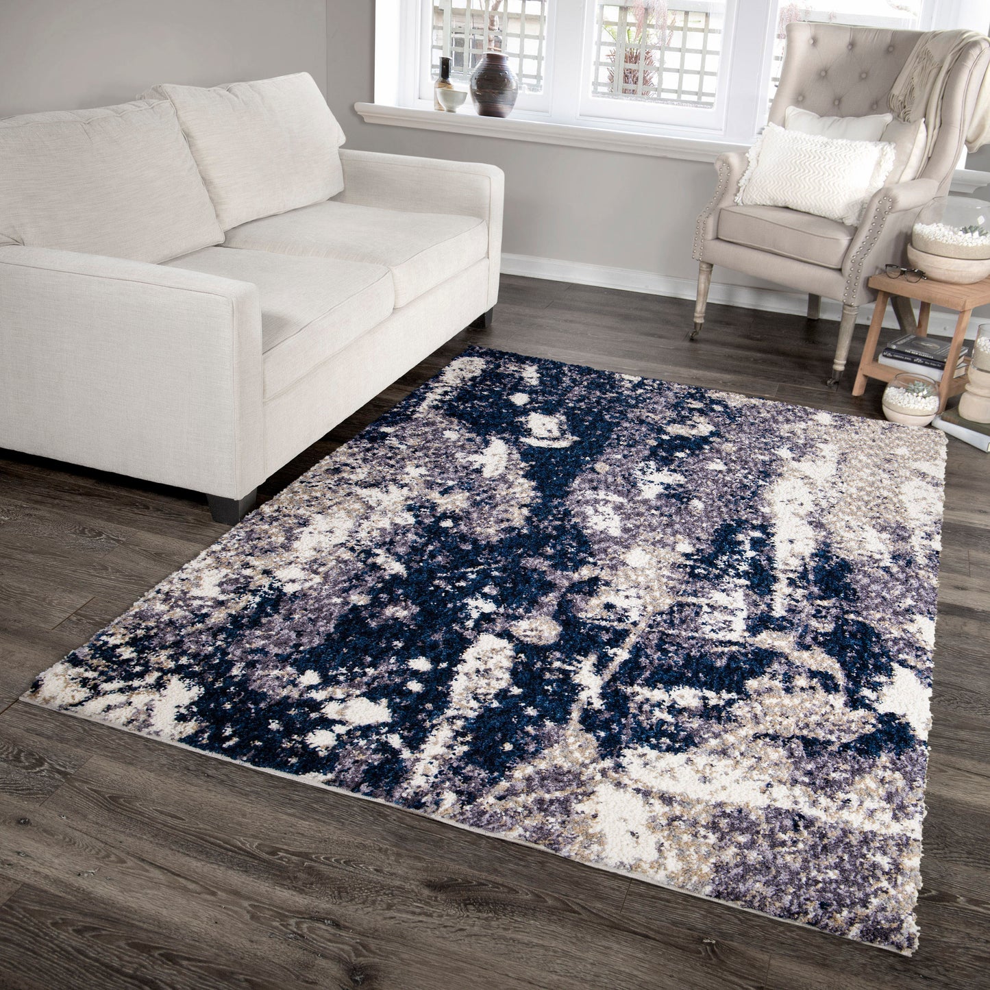 Cotton Tail Expose Synthetic Blend Indoor Area Rug by Orian Rugs