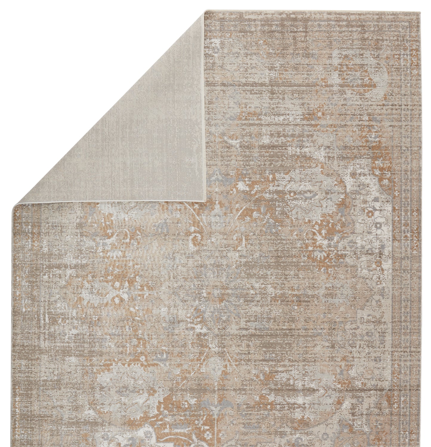En Blanc Aubin Machine Made Synthetic Blend Indoor Area Rug From Vibe by Jaipur Living