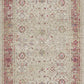 Dynamic Rugs ELLA 3981 Taupe/Ivory/Red Area Rug