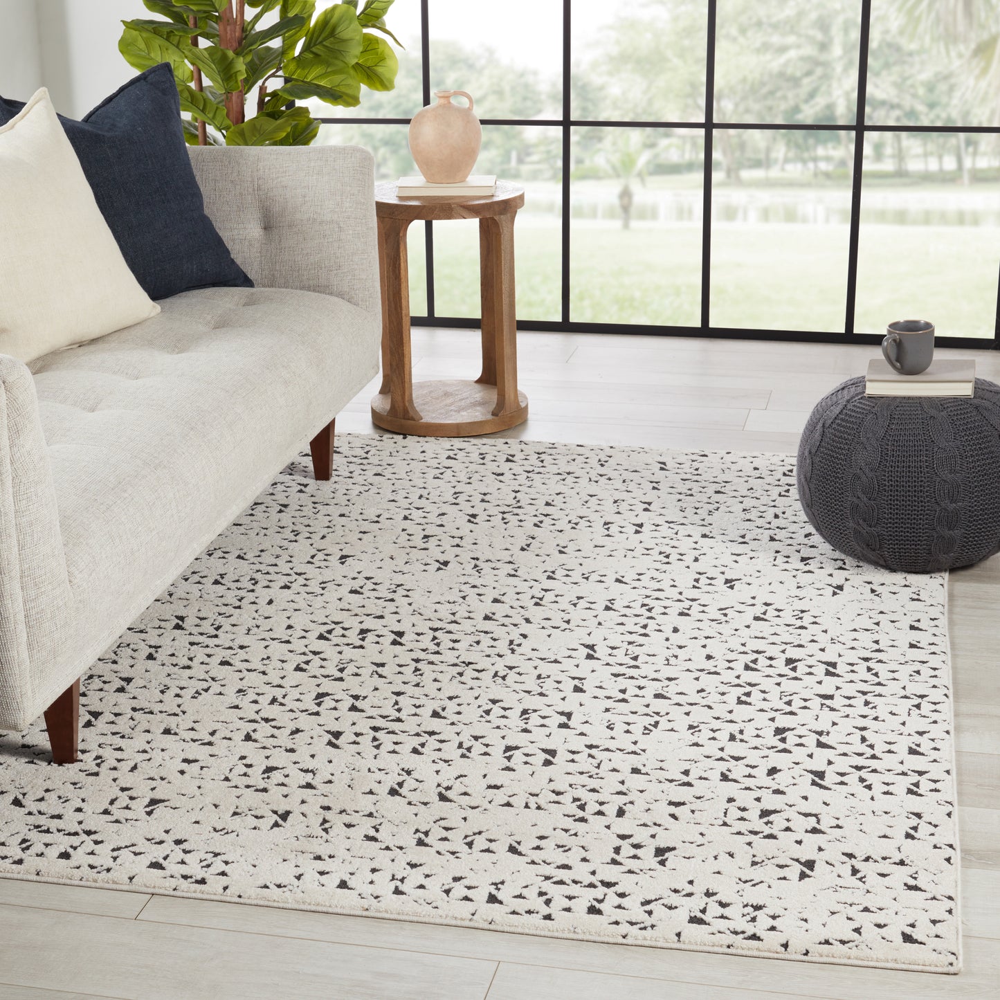 Emrys Avis Machine Made Synthetic Blend Indoor Area Rug From Vibe by Jaipur Living