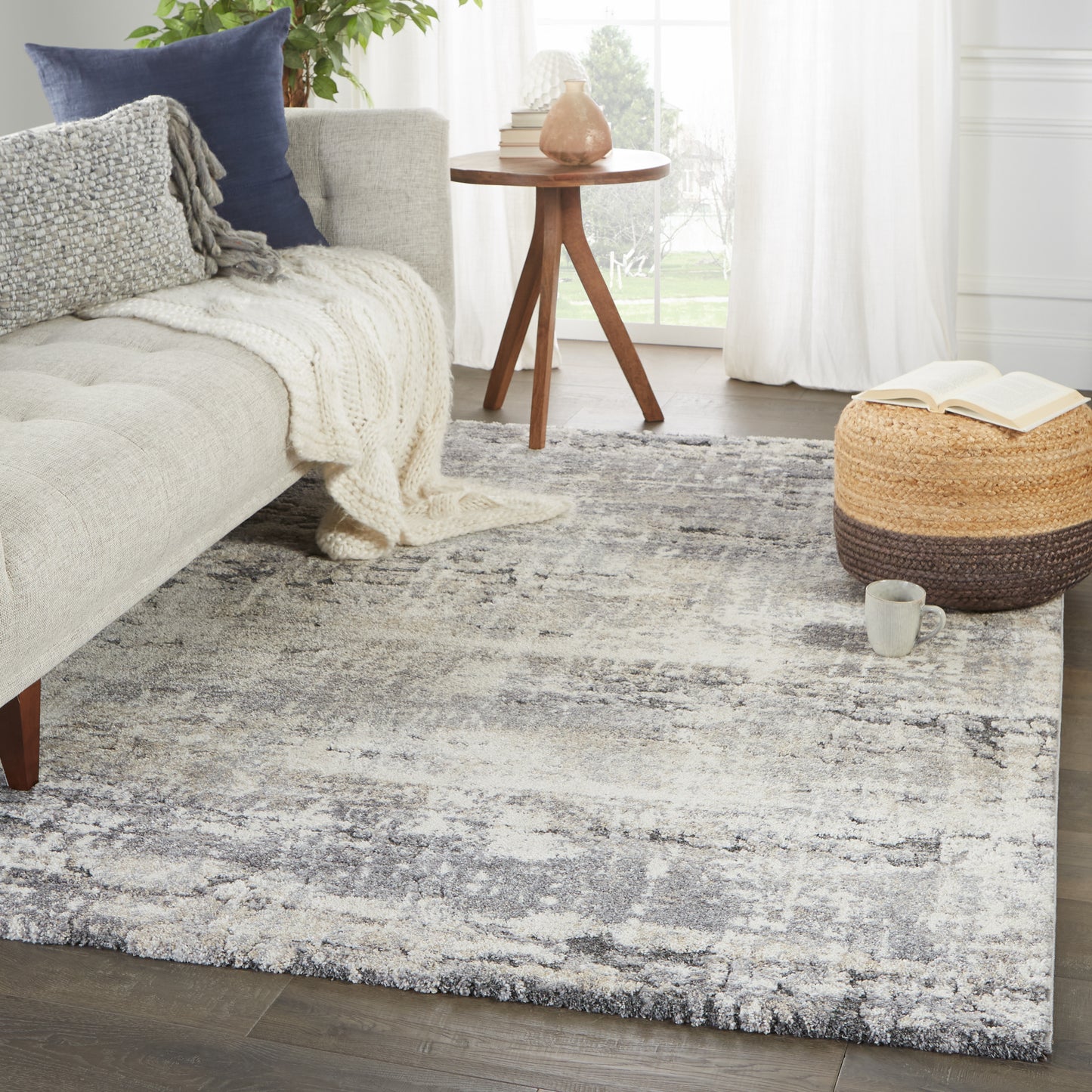 Ferris Benton Machine Made Synthetic Blend Indoor Area Rug From Vibe by Jaipur Living