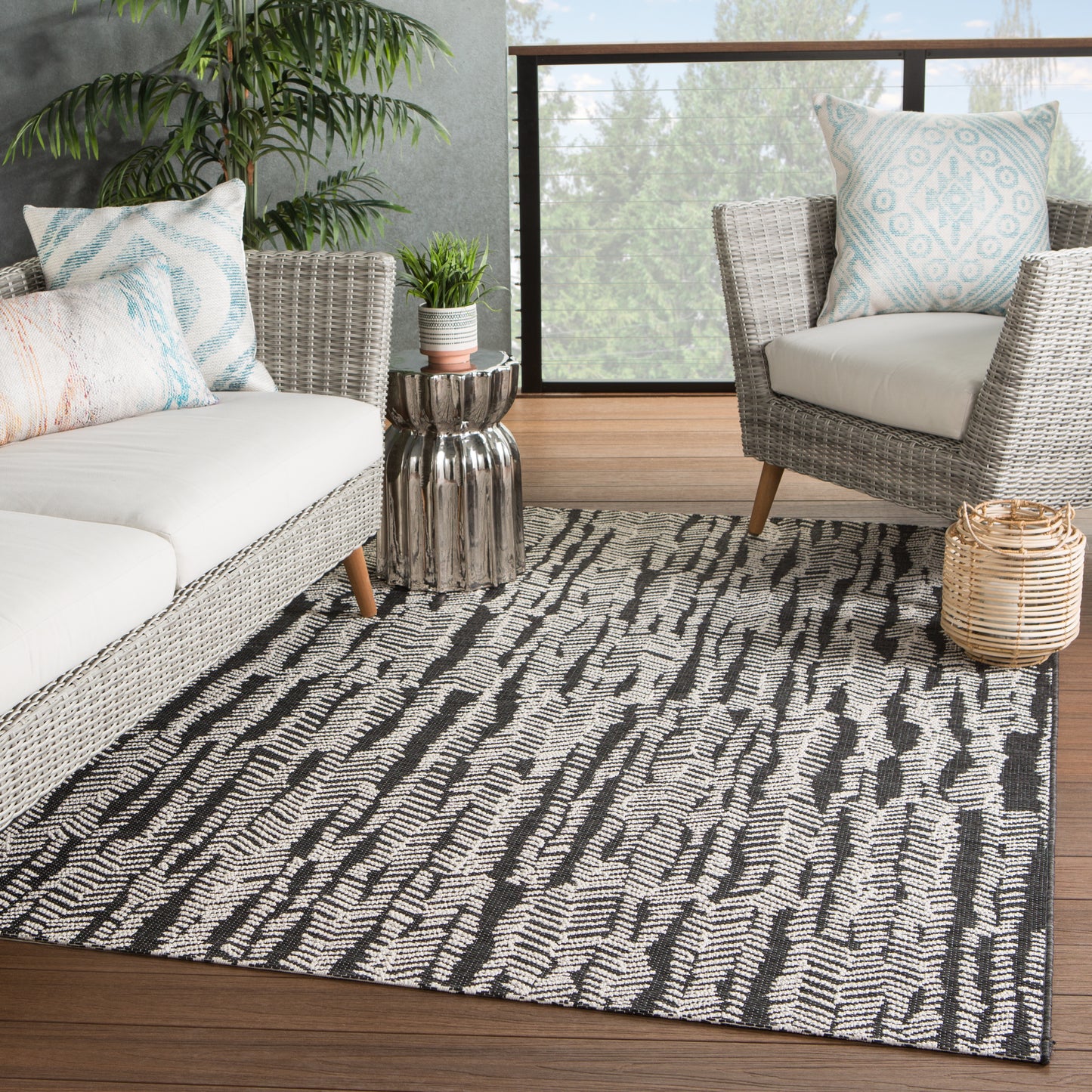 Fresno Citali Machine Made Synthetic Blend Outdoor Area Rug From Jaipur Living