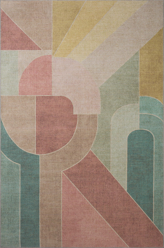 Good Morning ED Synthetic Blend Indoor Area Rug from Justina Blakeney x Loloi