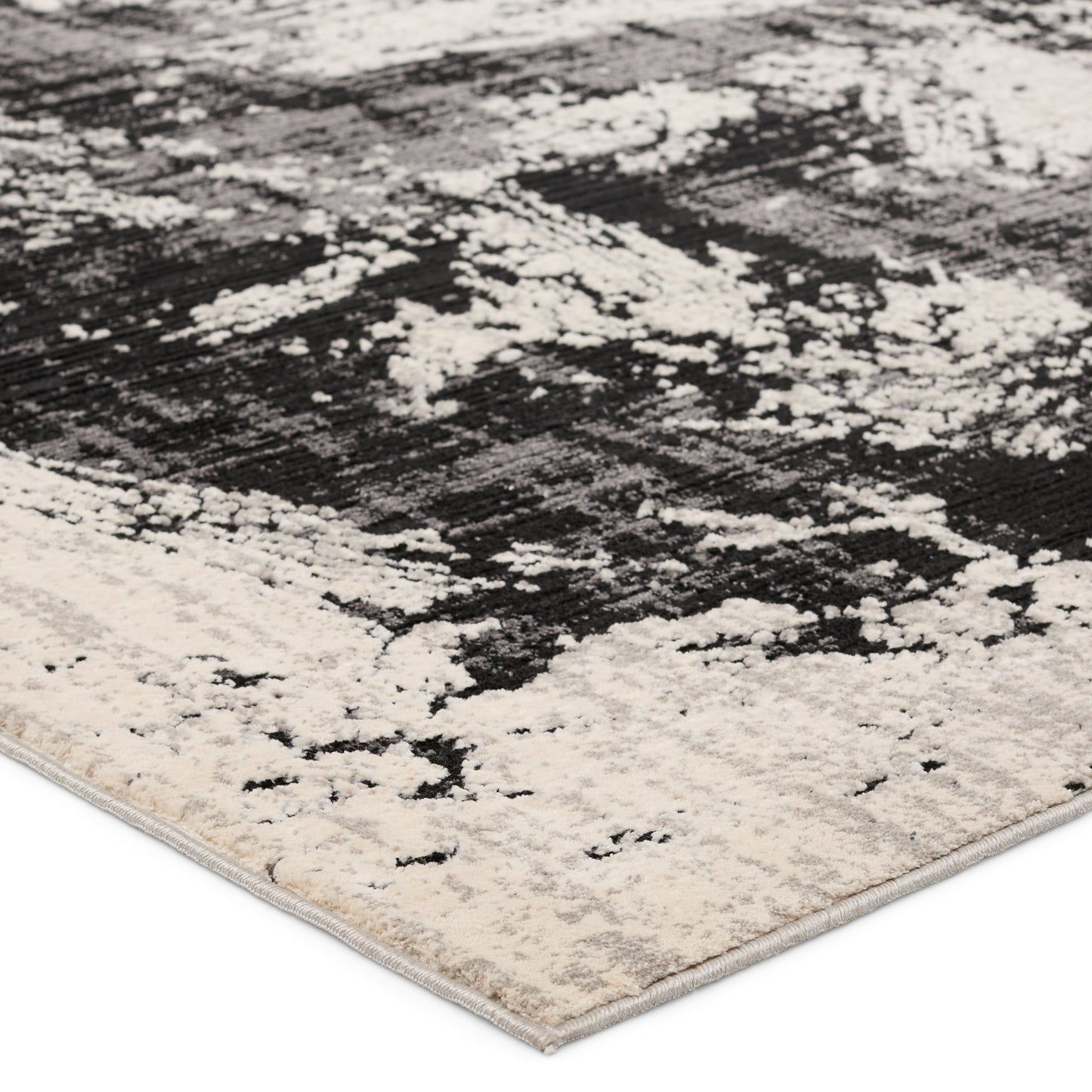 Graphite Dusk Machine Made Synthetic Blend Indoor Area Rug From Jaipur Living