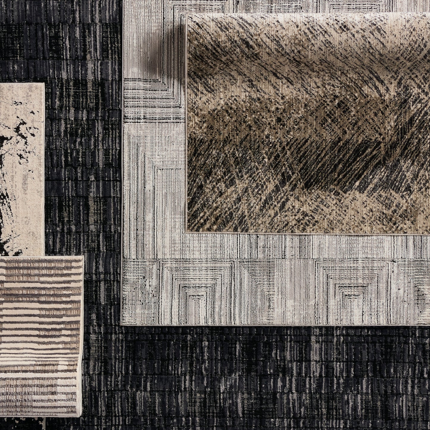 Graphite Sublime Machine Made Synthetic Blend Indoor Area Rug From Jaipur Living