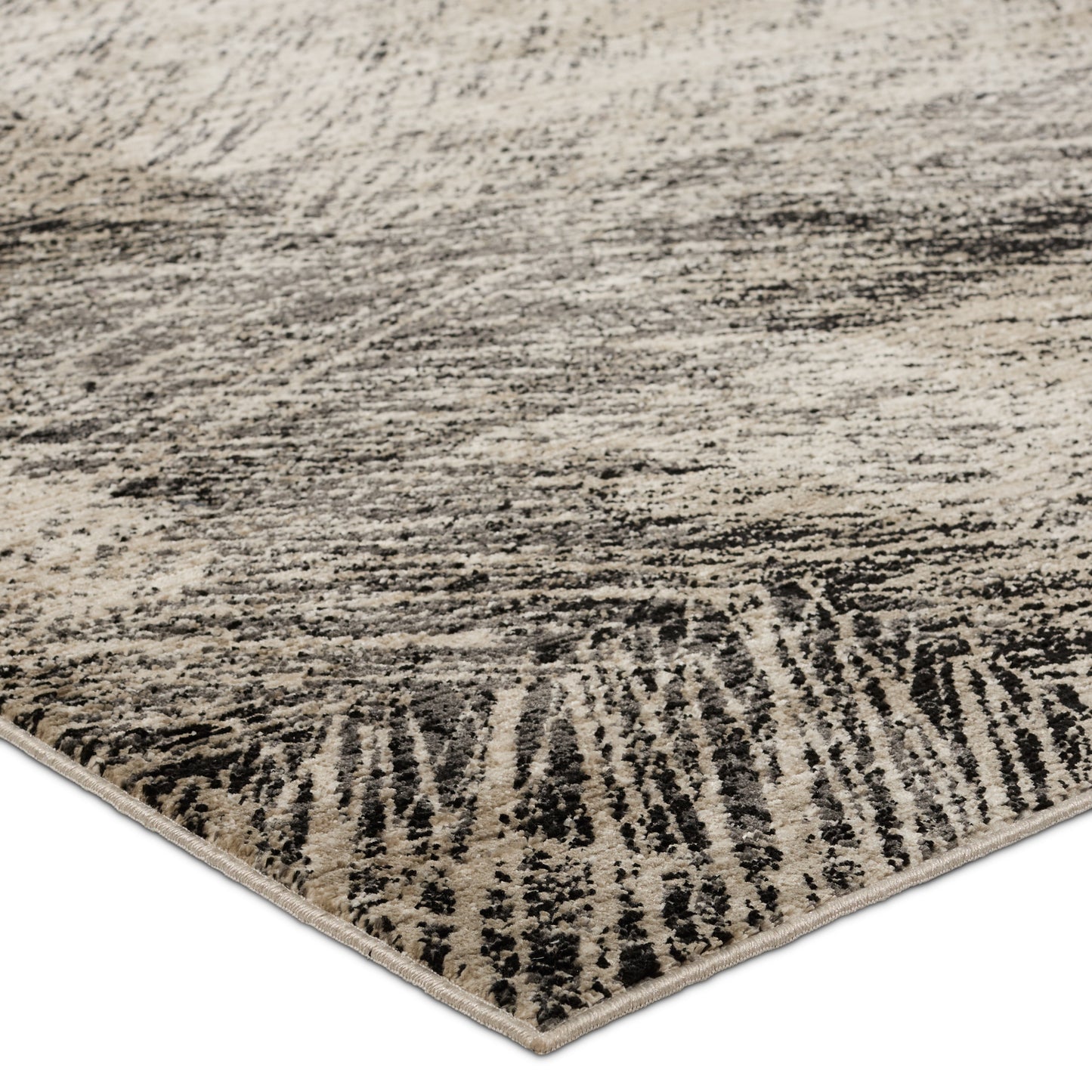 Graphite Dairon Machine Made Synthetic Blend Indoor Area Rug From Jaipur Living