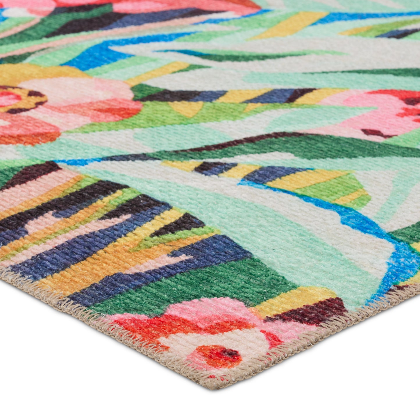Ibis Lavatera Machine Made Synthetic Blend Outdoor Area Rug From Vibe by Jaipur Living