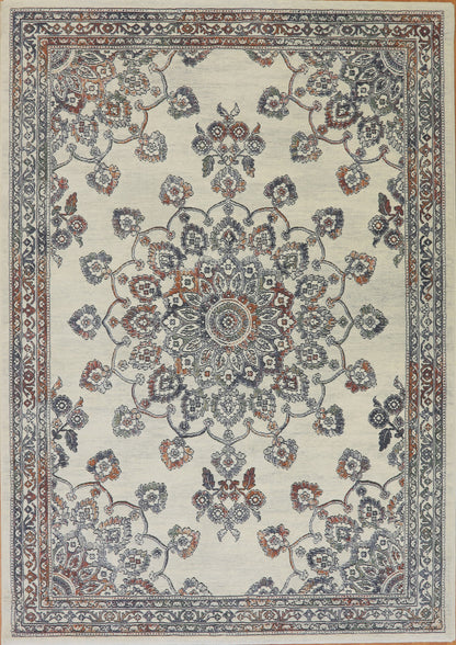 Dynamic Rugs IMPERIAL 63420 Ivory/Multi Area Rug