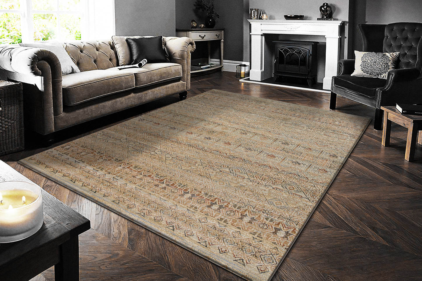 Dynamic Rugs IMPERIAL 68331 Natural Area Rug