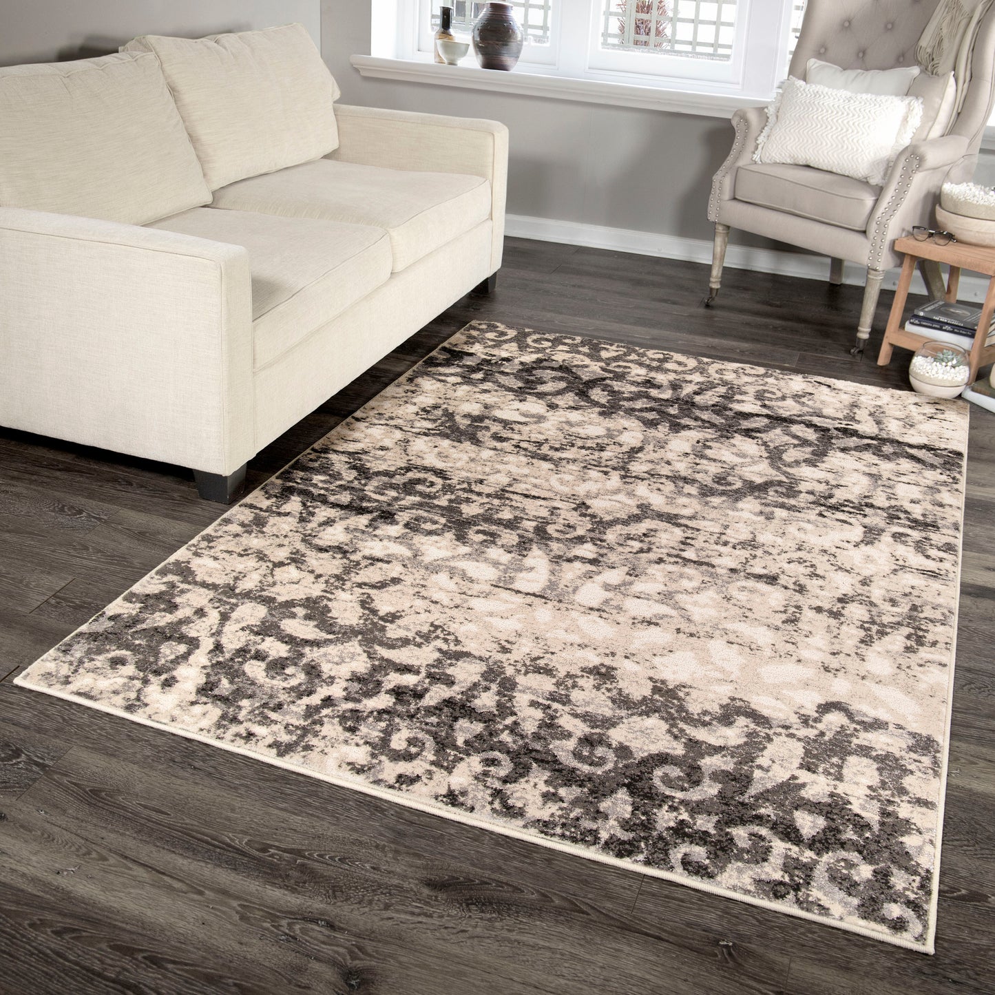 Illusions Buxtonbliss Synthetic Blend Indoor Area Rug by Orian Rugs