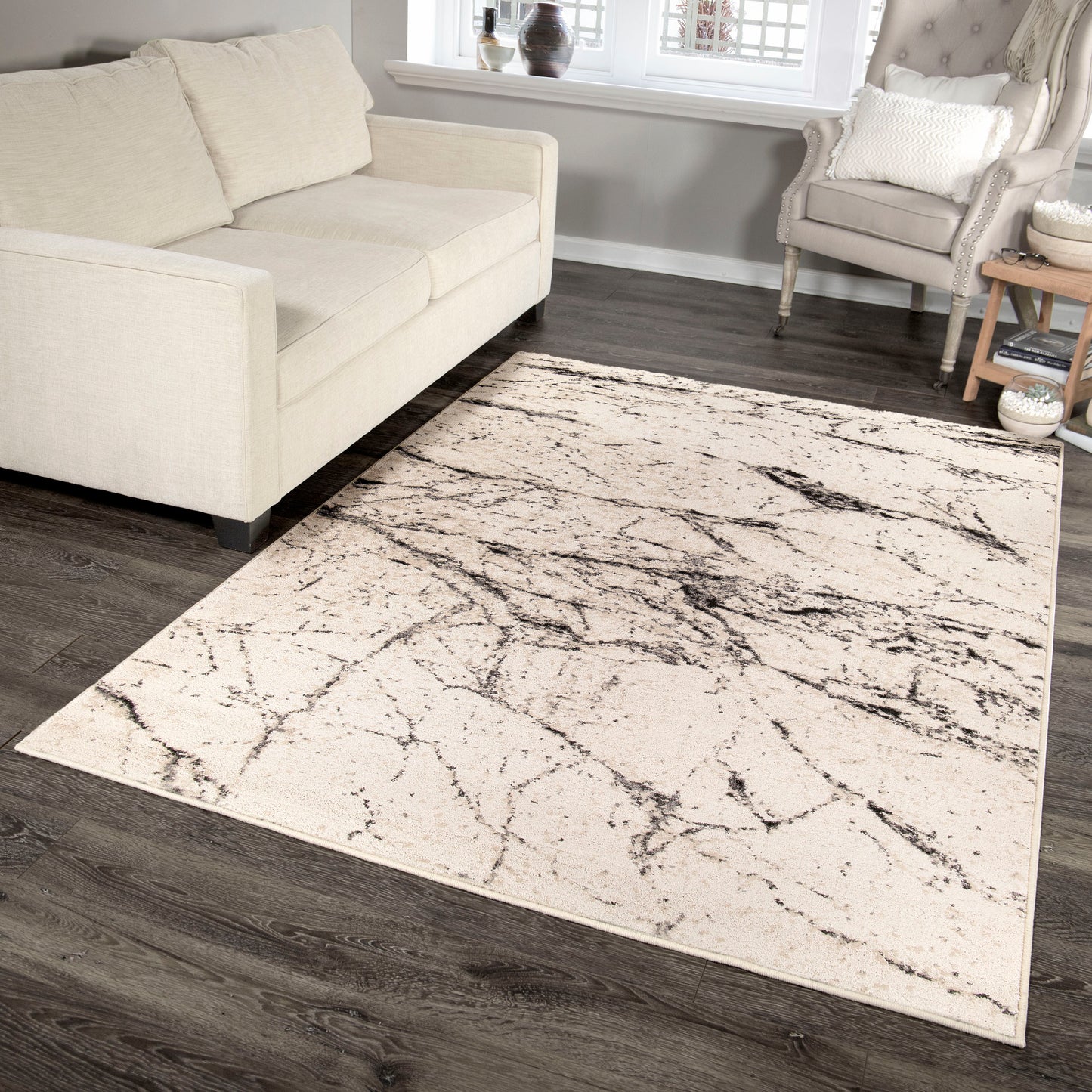 Illusions Marble Hill Synthetic Blend Indoor Area Rug by Orian Rugs
