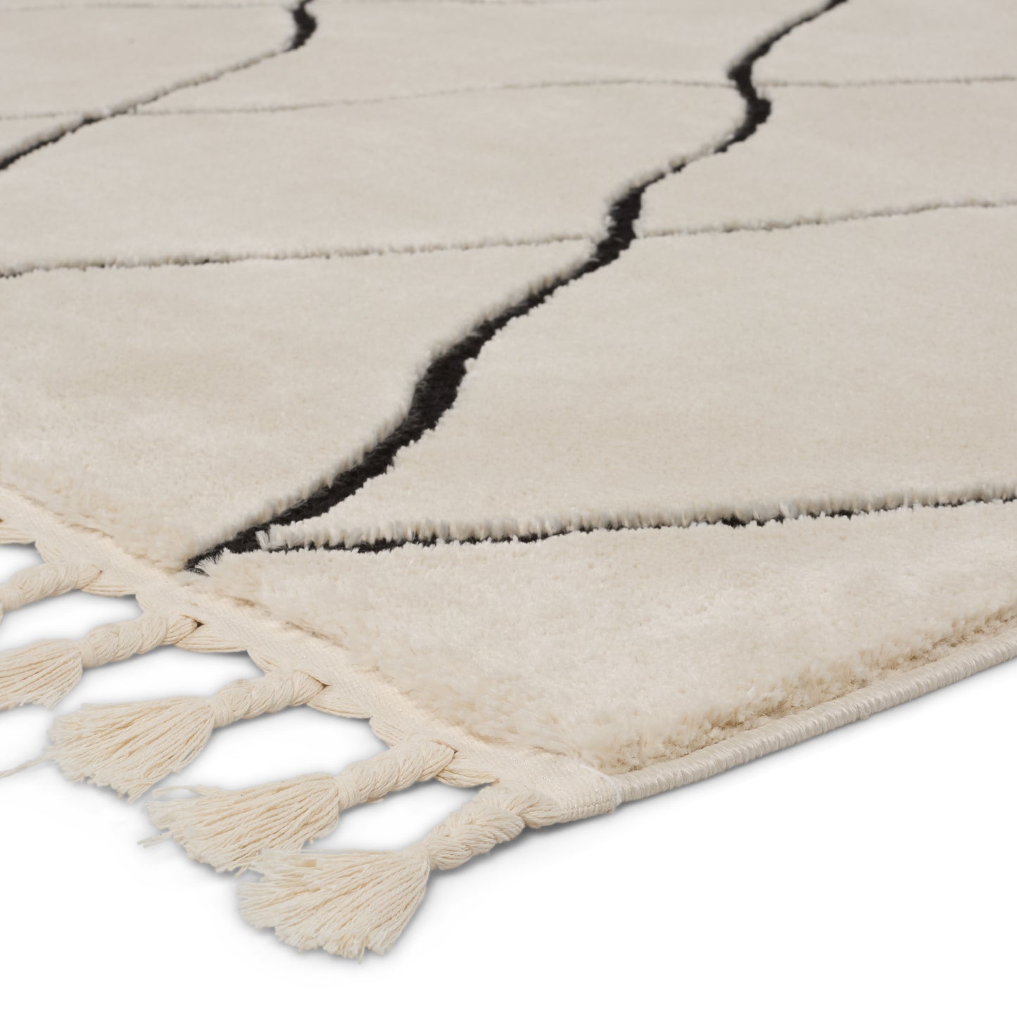 Jaida Treble Machine Made Synthetic Blend Indoor Area Rug From Vibe by Jaipur Living