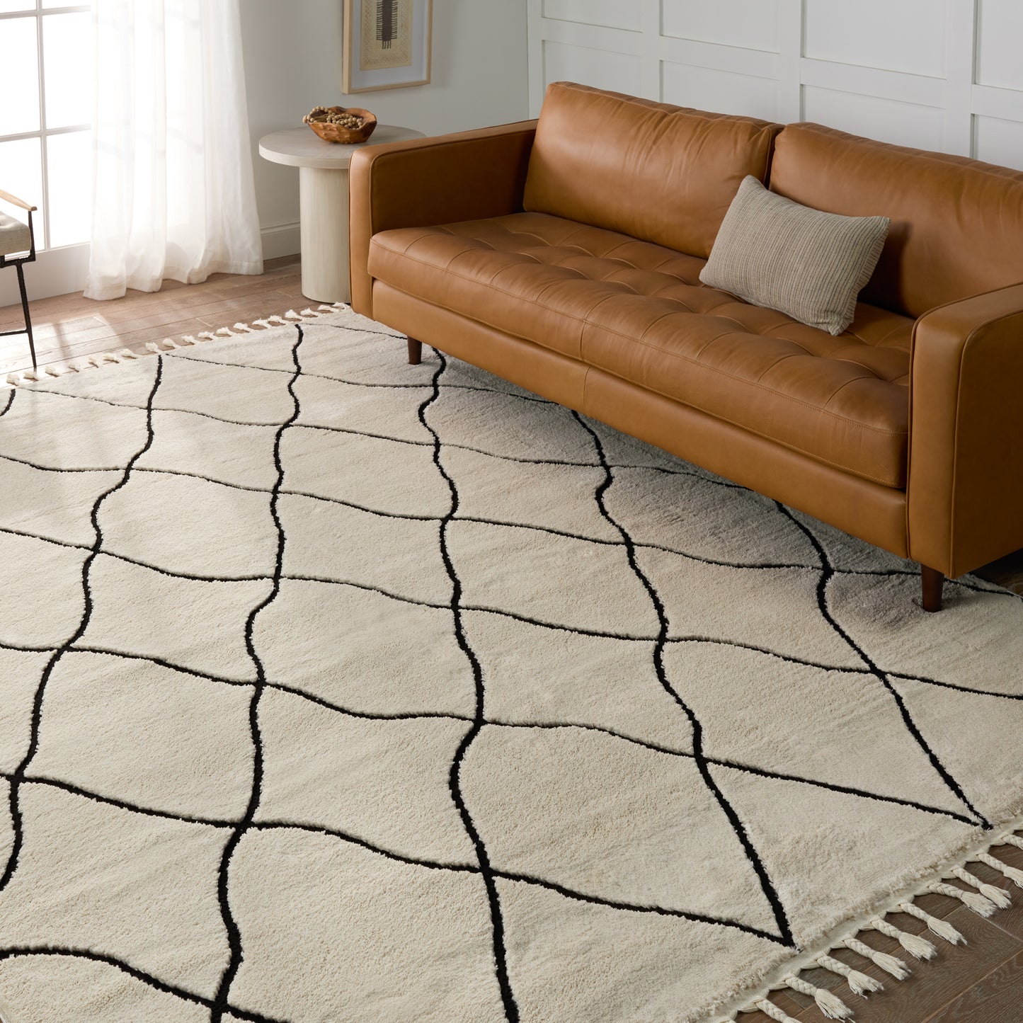 Jaida Treble Machine Made Synthetic Blend Indoor Area Rug From Vibe by Jaipur Living