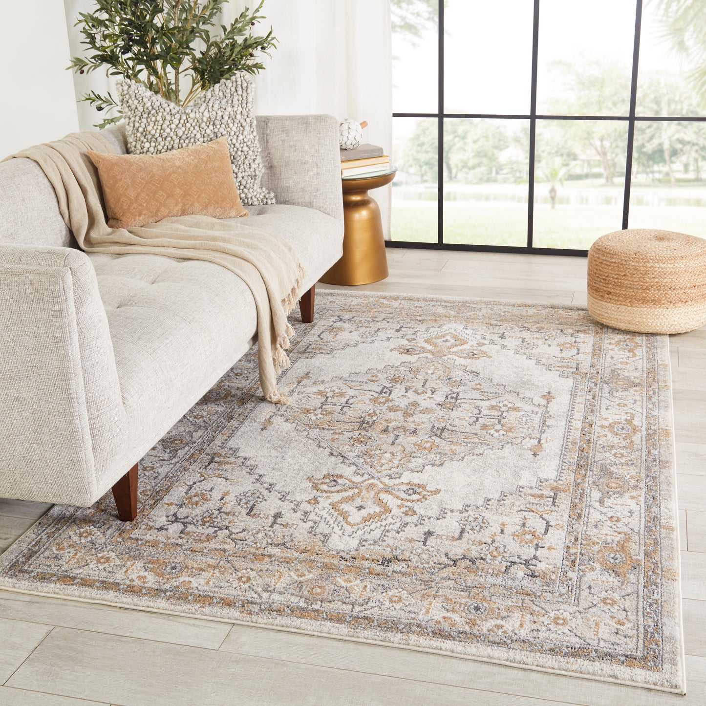 Jolie Lisette Machine Made Synthetic Blend Indoor Area Rug From Vibe by Jaipur Living