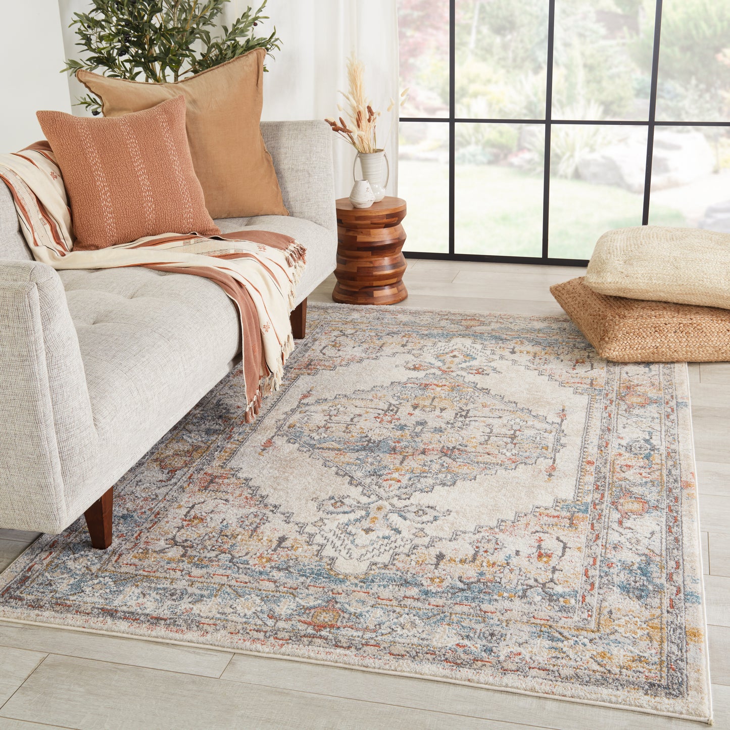 Jolie Lisette Machine Made Synthetic Blend Indoor Area Rug From Vibe by Jaipur Living