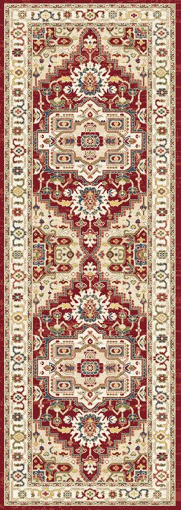 Dynamic Rugs JUNO 6882 Ivory/Red Area Rug | Area Rug