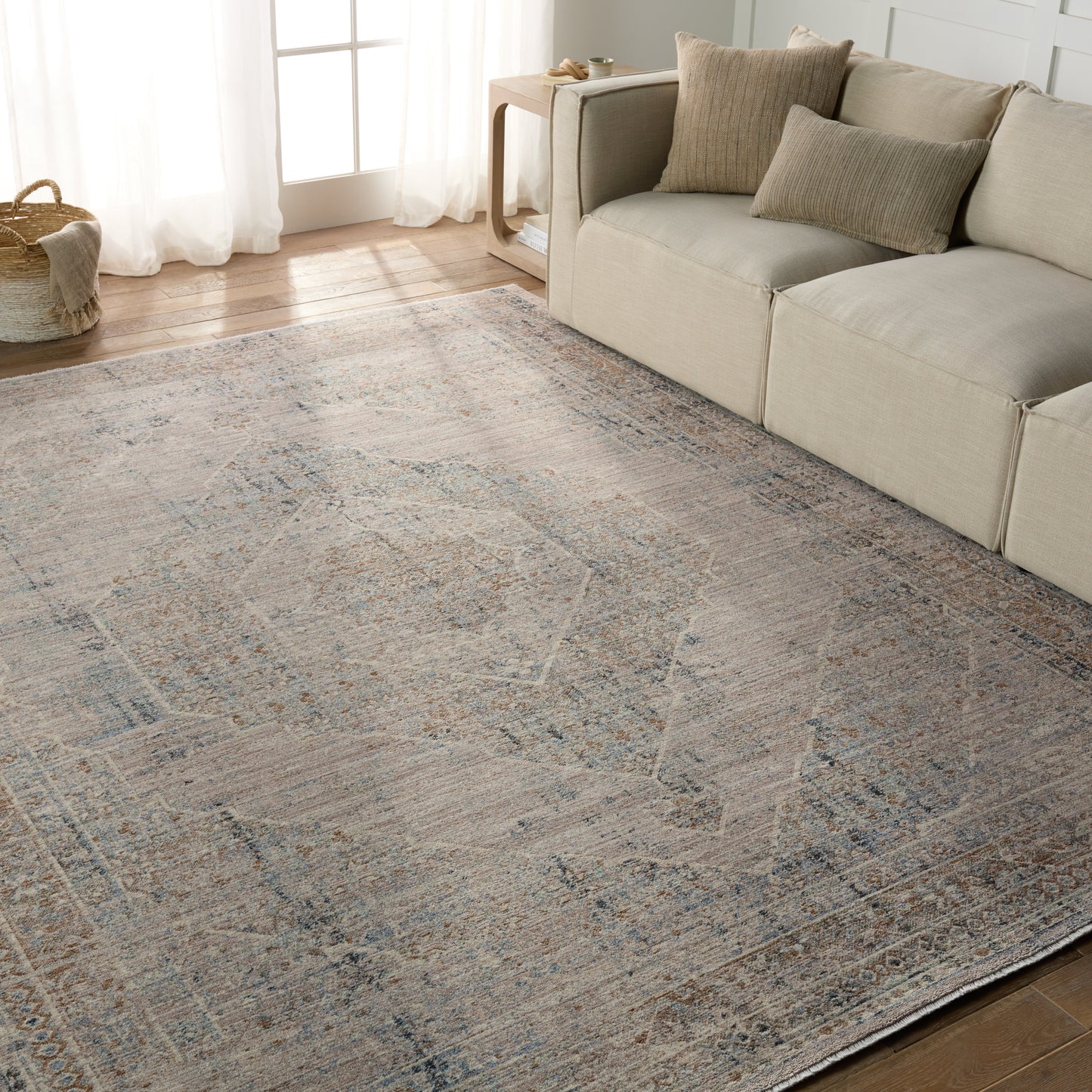 Leila Adonia Machine Made Synthetic Blend Indoor Area Rug From Vibe by Jaipur Living