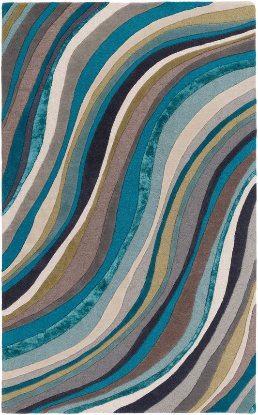 Lounge 15171 Hand Tufted Wool Indoor Area Rug by Surya Rugs