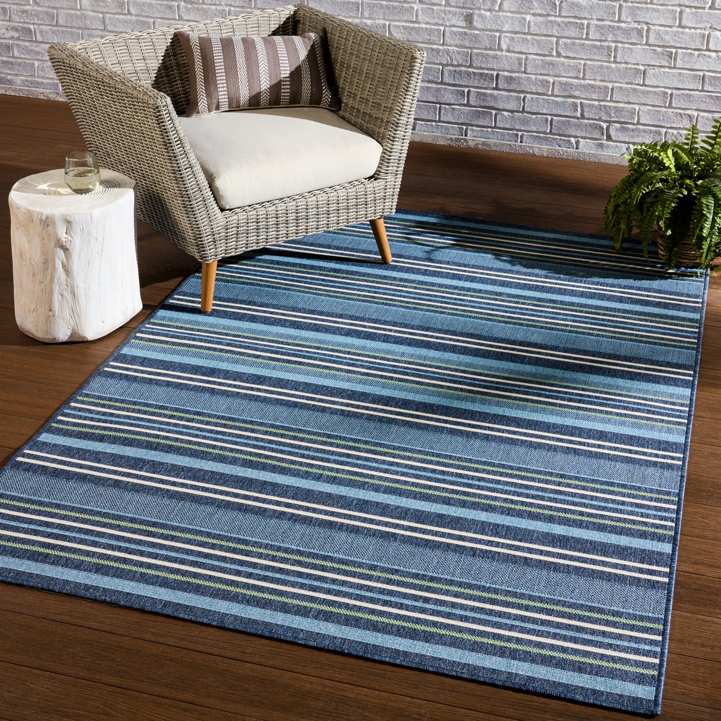 Mahaba Elara Machine Made Synthetic Blend Outdoor Area Rug From Vibe by Jaipur Living