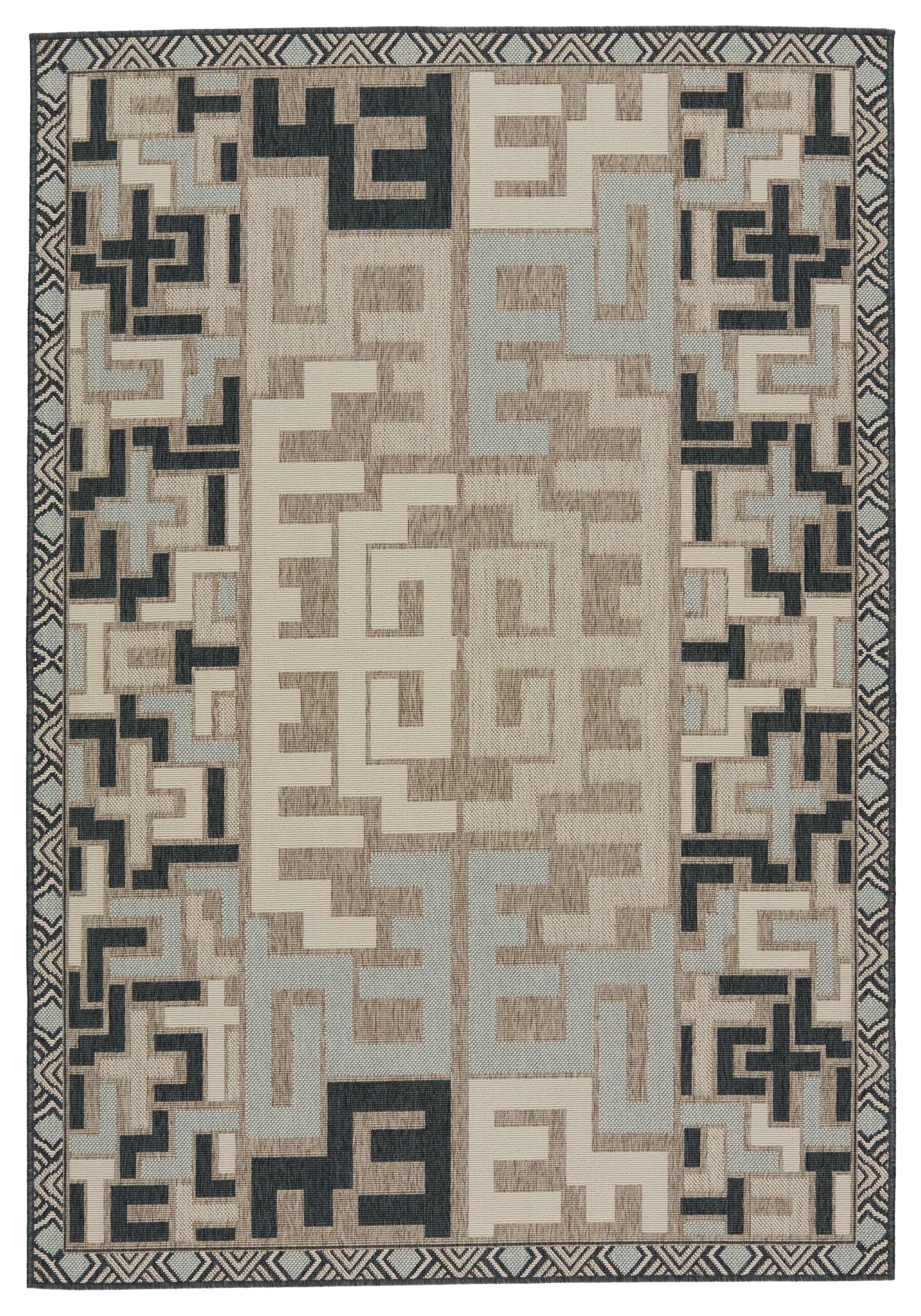 Mahaba Arpino Machine Made Synthetic Blend Outdoor Area Rug From Vibe by Jaipur Living