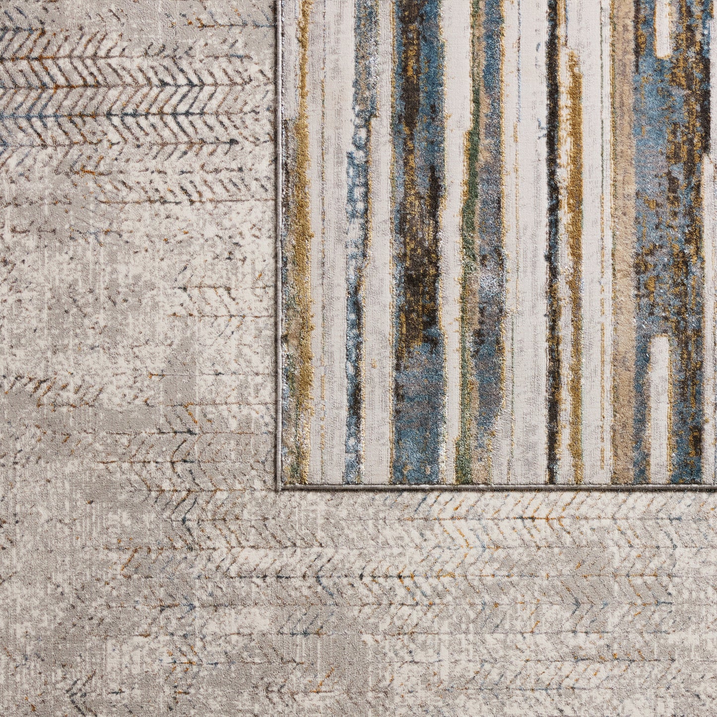 Melo Fioro Machine Made Synthetic Blend Indoor Area Rug From Vibe by Jaipur Living