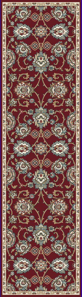 Dynamic Rugs MELODY 985020 Red Area Rug