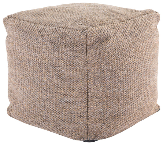 Montauk Mastic Handmade Synthetic Blend Outdoor Pouf From Jaipur Living