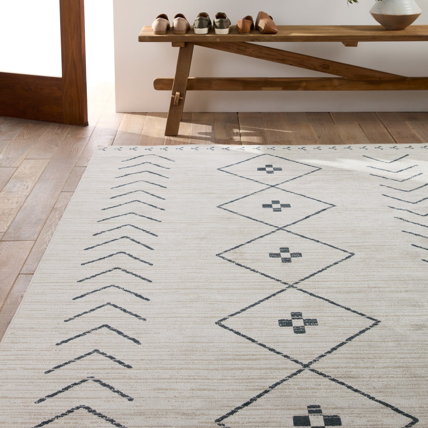 Nadine Taos Machine Made Synthetic Blend Indoor Area Rug From Vibe by Jaipur Living