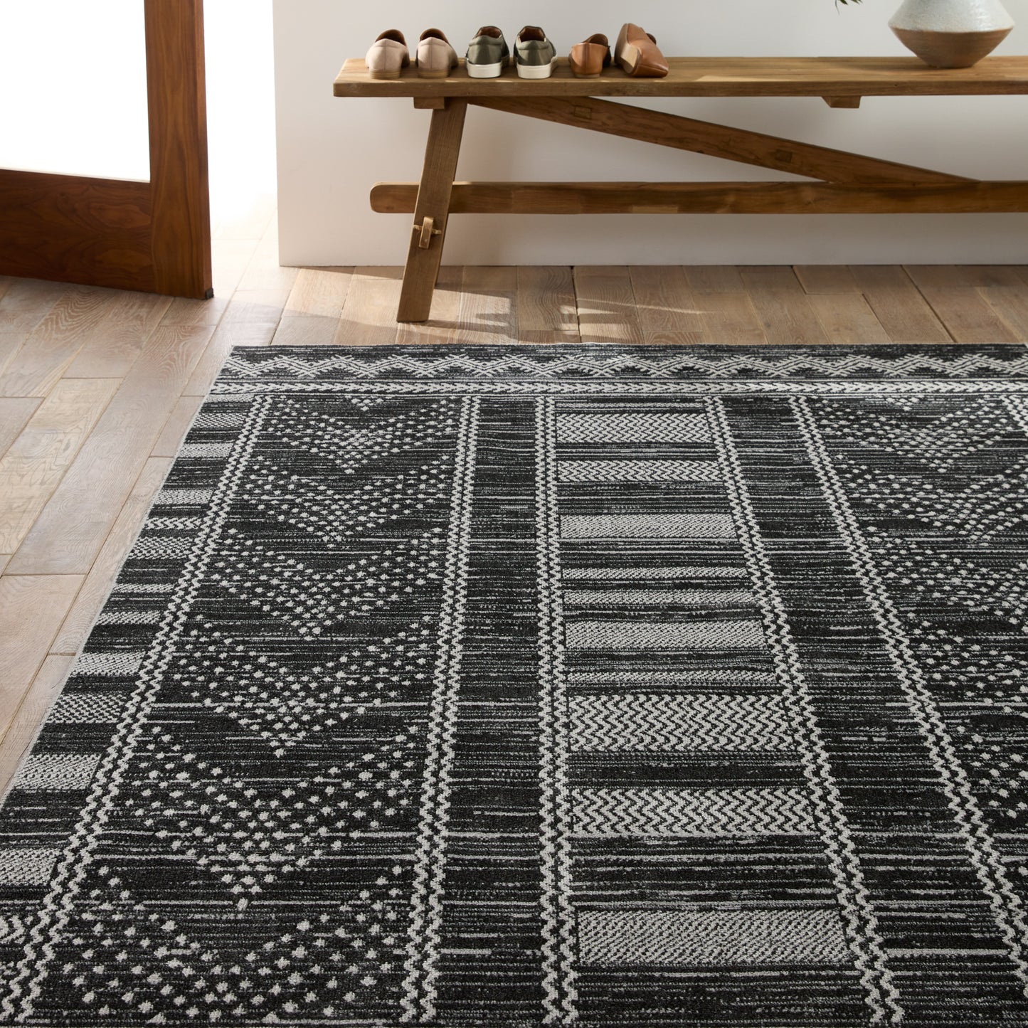 Nadine Mateo Machine Made Synthetic Blend Indoor Area Rug From Vibe by Jaipur Living