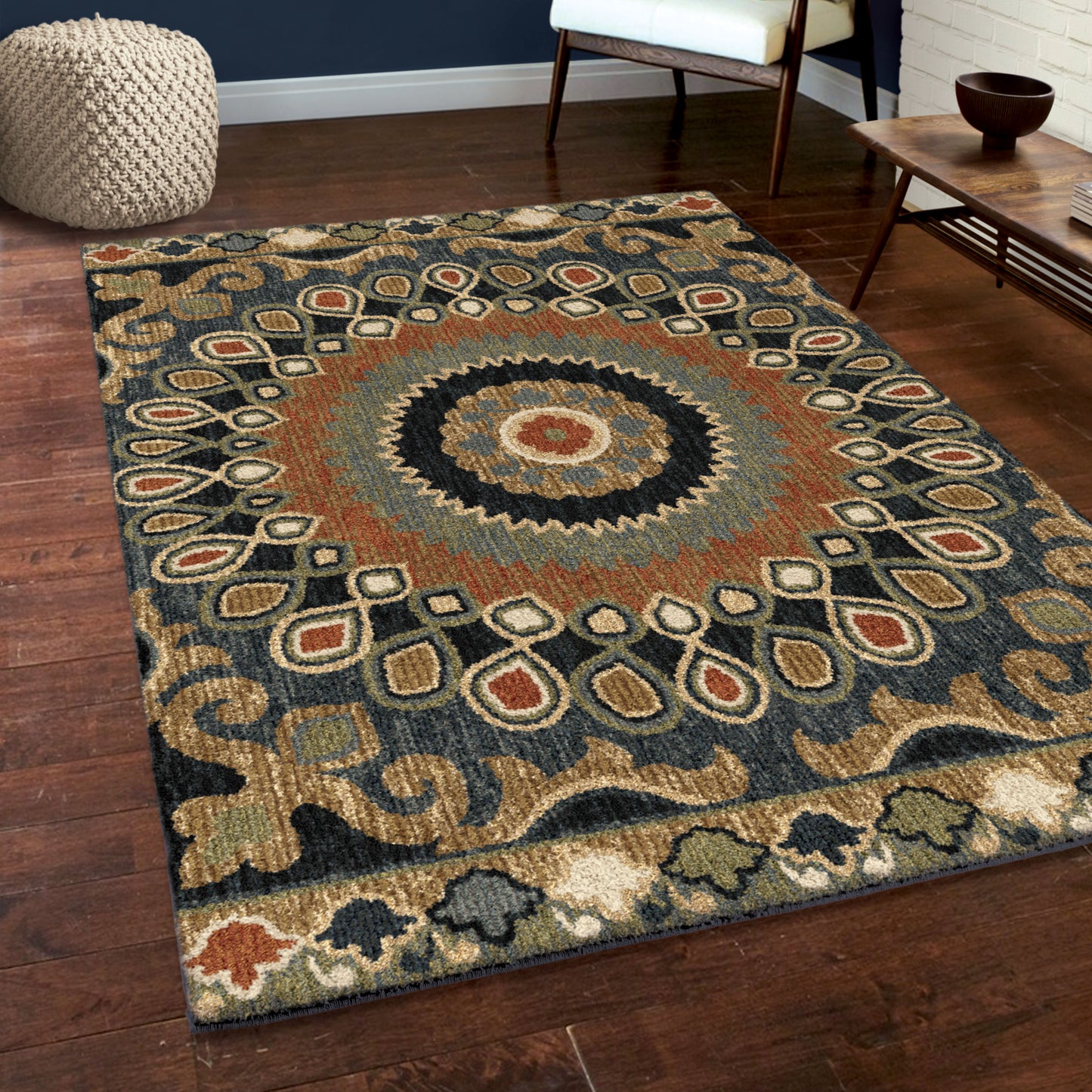 Next Generation Indo China Synthetic Blend Indoor Area Rug by Orian Rugs