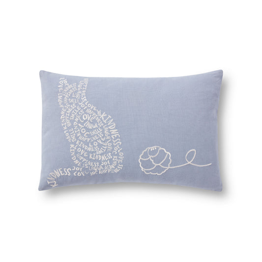 PILLOWS PED0006 Cotton Indoor Pillow from ED Ellen DeGeneres Crafted by Loloi | Pillow