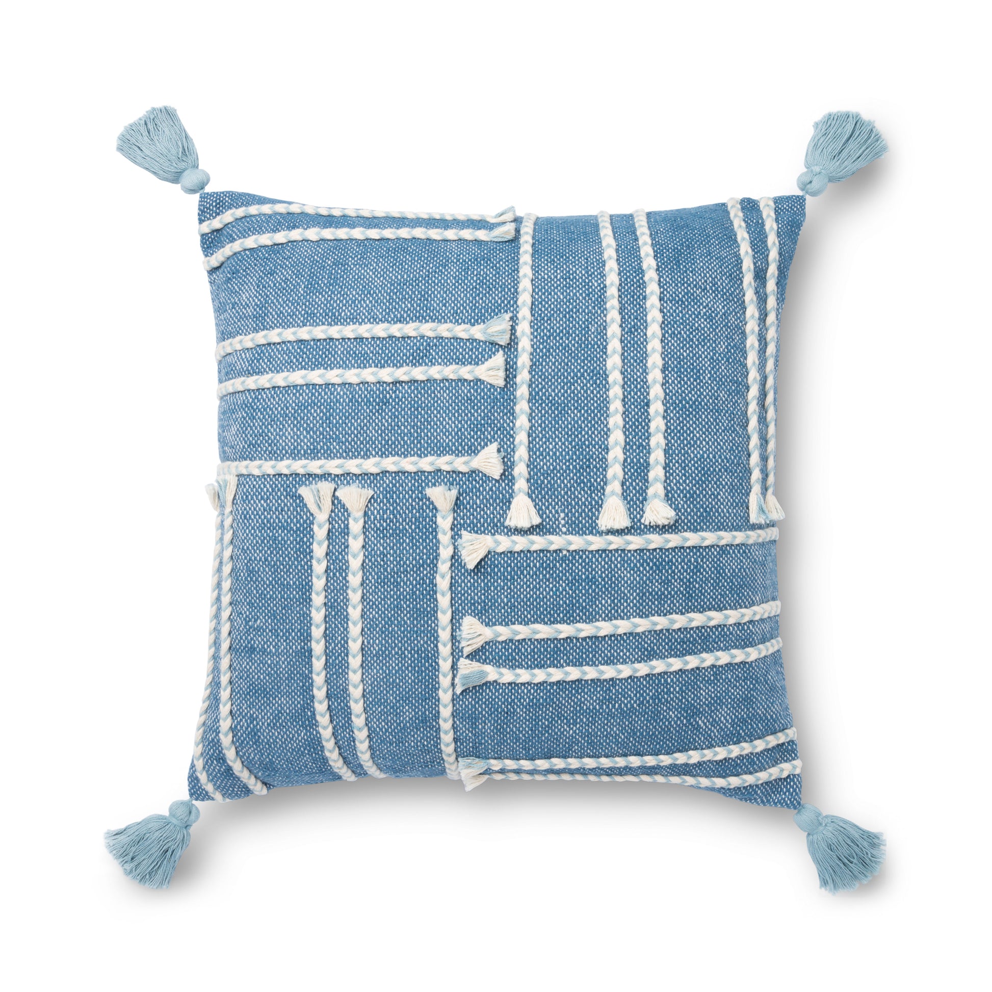 PILLOWS P4117 Cotton Indoor Pillow from ED Ellen DeGeneres Crafted by Loloi | Pillow