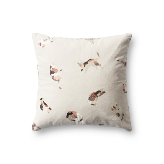 PILLOWS PED0015 Cotton Indoor Pillow from ED Ellen DeGeneres Crafted by Loloi
