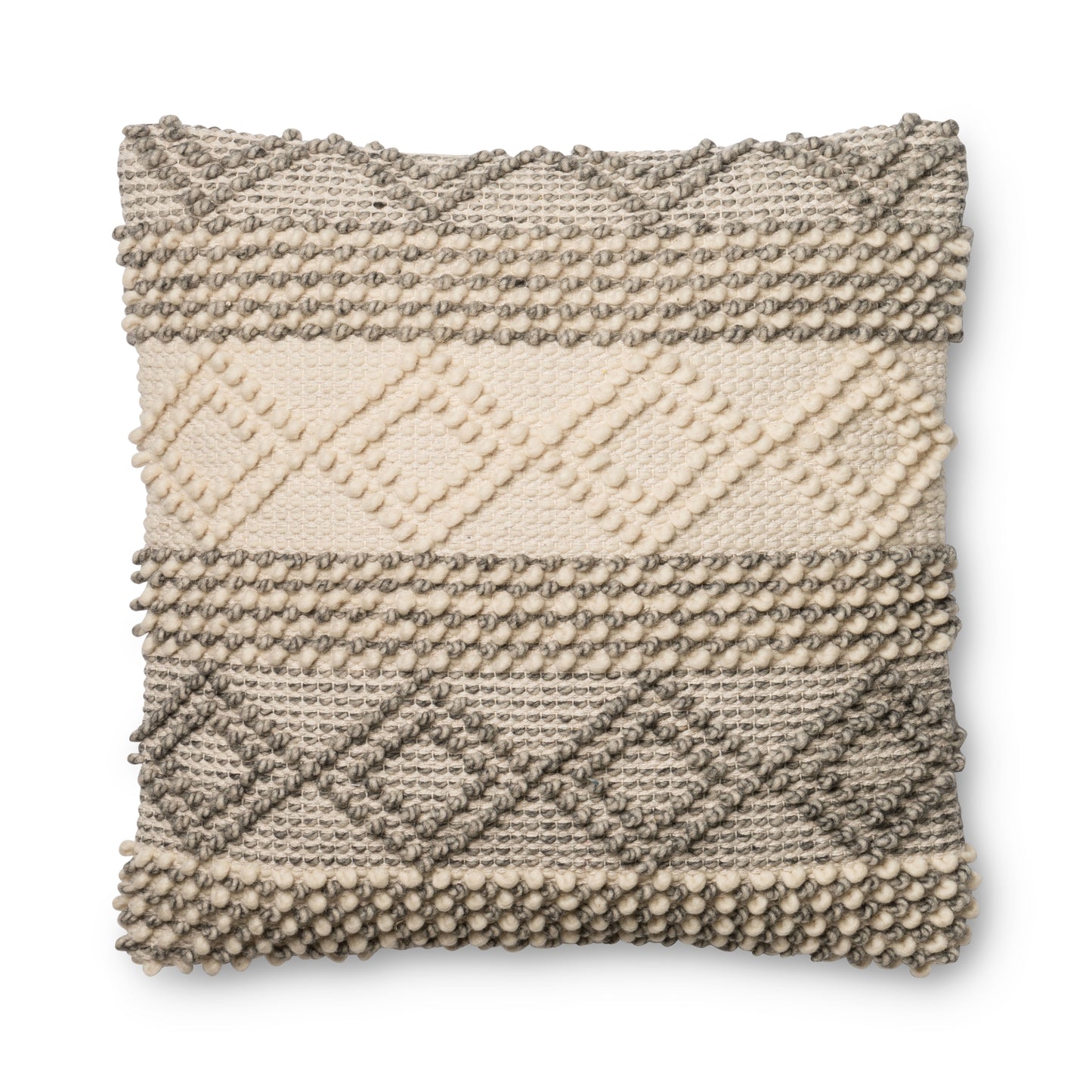 PILLOWS P0460 Synthetic Blend Indoor Pillow from Magnolia Home by Joanna Gaines x Loloi