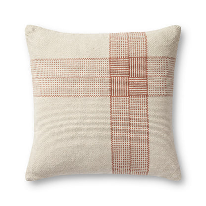 Wells PMH0041 Cotton Indoor Pillow from Magnolia Home by Joanna Gaines x Loloi