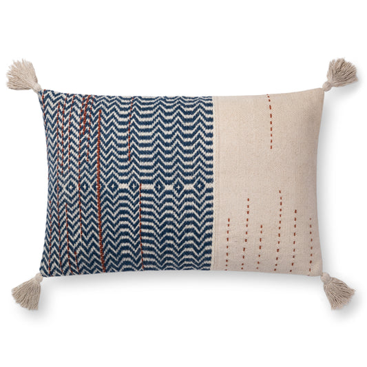 PILLOWS P1086 Synthetic Blend Indoor Pillow from Magnolia Home by Joanna Gaines x Loloi
