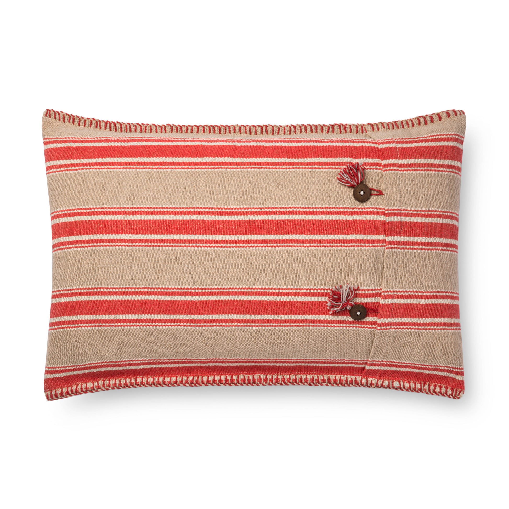 PILLOWS P0718 Synthetic Blend Indoor Pillow from Loloi | Pillow